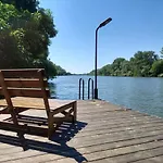 Tiszara Nezo Hevereszo - Lounger Overlooking The Tisza River Tiszalok
